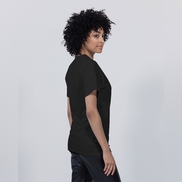 Haute Mess Relaxed Fit Tee Yoga Bitch x Champion NWT - Picture 4 of 8